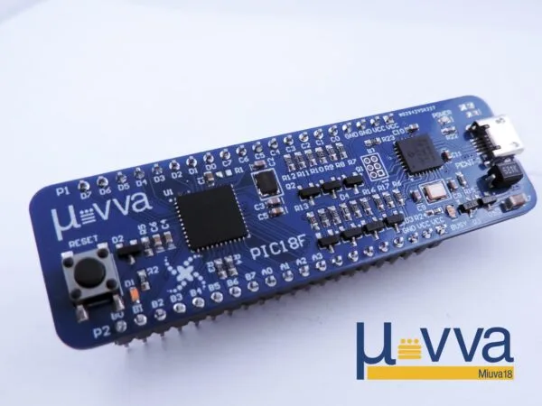 Tarjeta de desarrollo Miuva18 PIC18F4550