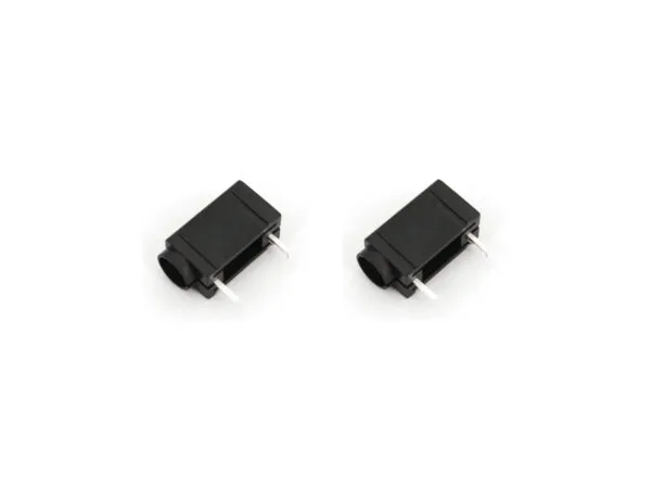 Conector Banana hembra para PCB negro