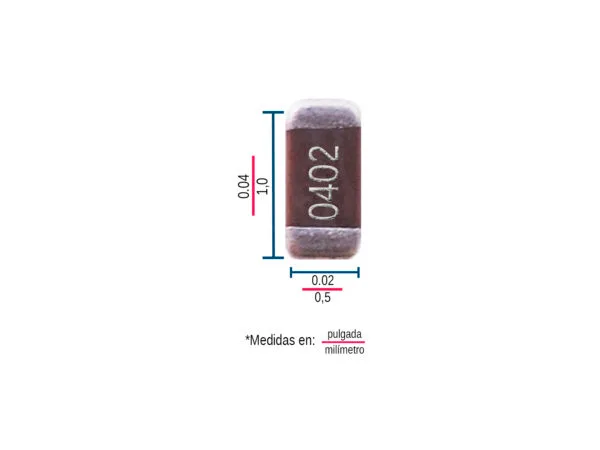 Capacitor Cerámico CL05A105KP5NNNC