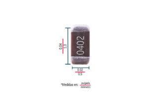 Capacitor Cerámico CC0402BRNPO9BNR80