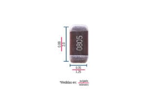 Capacitor Cerámico CC0805KKX7R9BB682