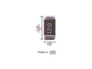 Capacitor Cerámico CC1210MKX5R5BB107