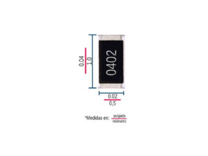 Resistencia de 464K Ohm 1% 0402