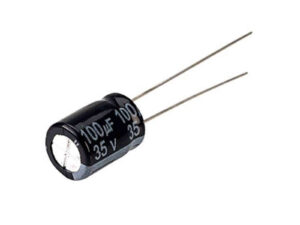 Capacitor Electrolítico de 100uF/35V