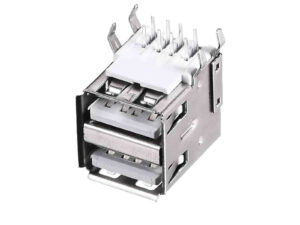 conector usb tht 2 entradas