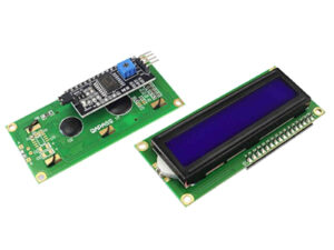 LCD Azul Estándar más modulo i2c