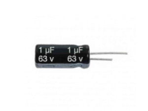 Capacitor Electrolítico de 1uF/63V