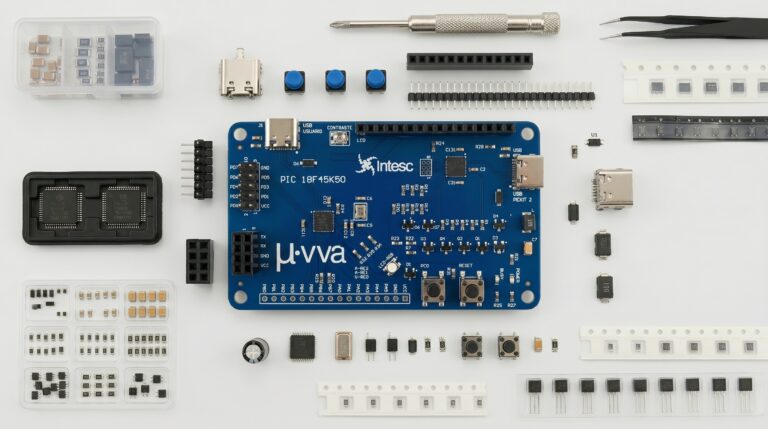 componentes de una PCB